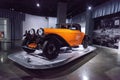 Orange 1930 Bugatti Type 46 Cabriolet Royalty Free Stock Photo